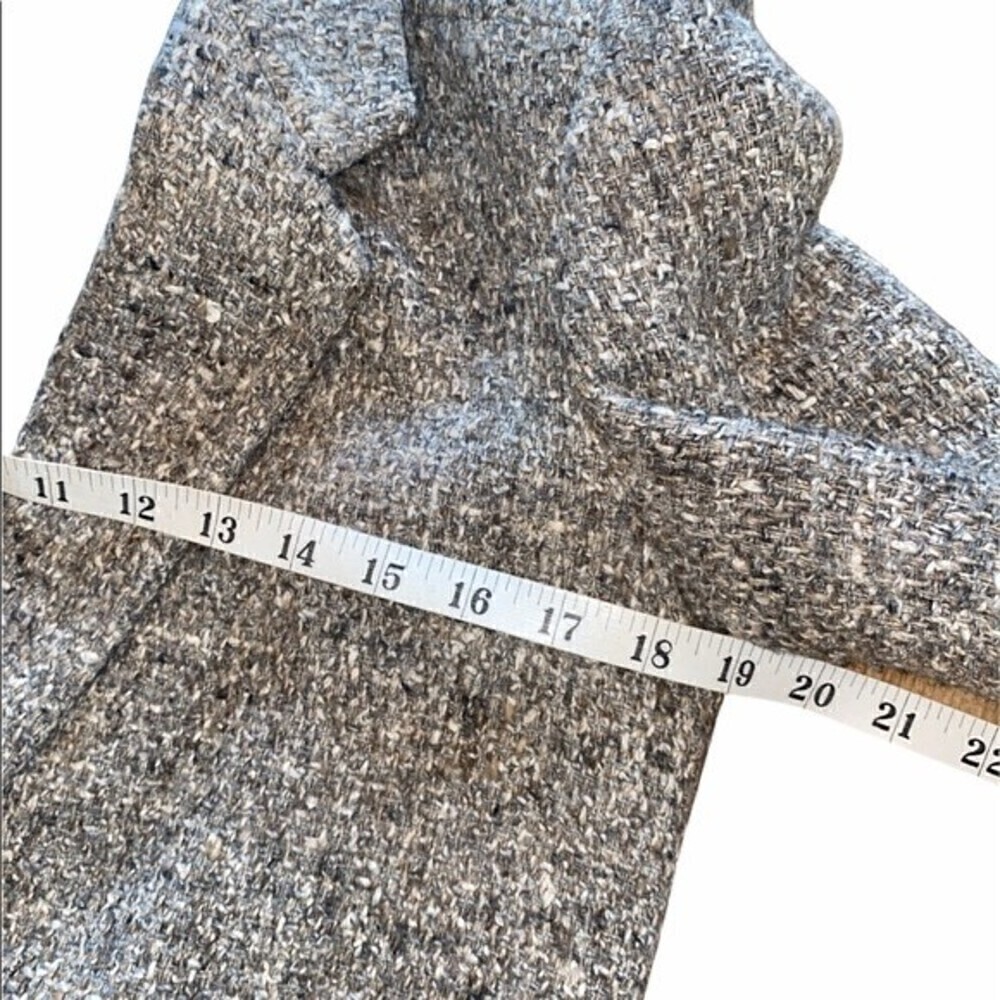 John Wanamaker Wool Silk Blend Tweed Blazer Women’s size 8 - Picture 9 of 9